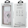 Etui Karl Lagerfeld IML Peekaboo MagSafe do iPhone 17 Pro Max różowy